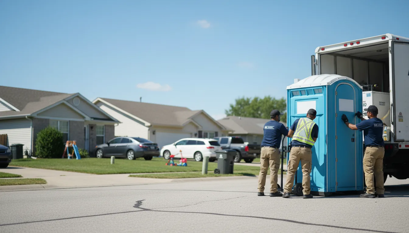 Standard Porta Potty Rentals in Kane, IL near me